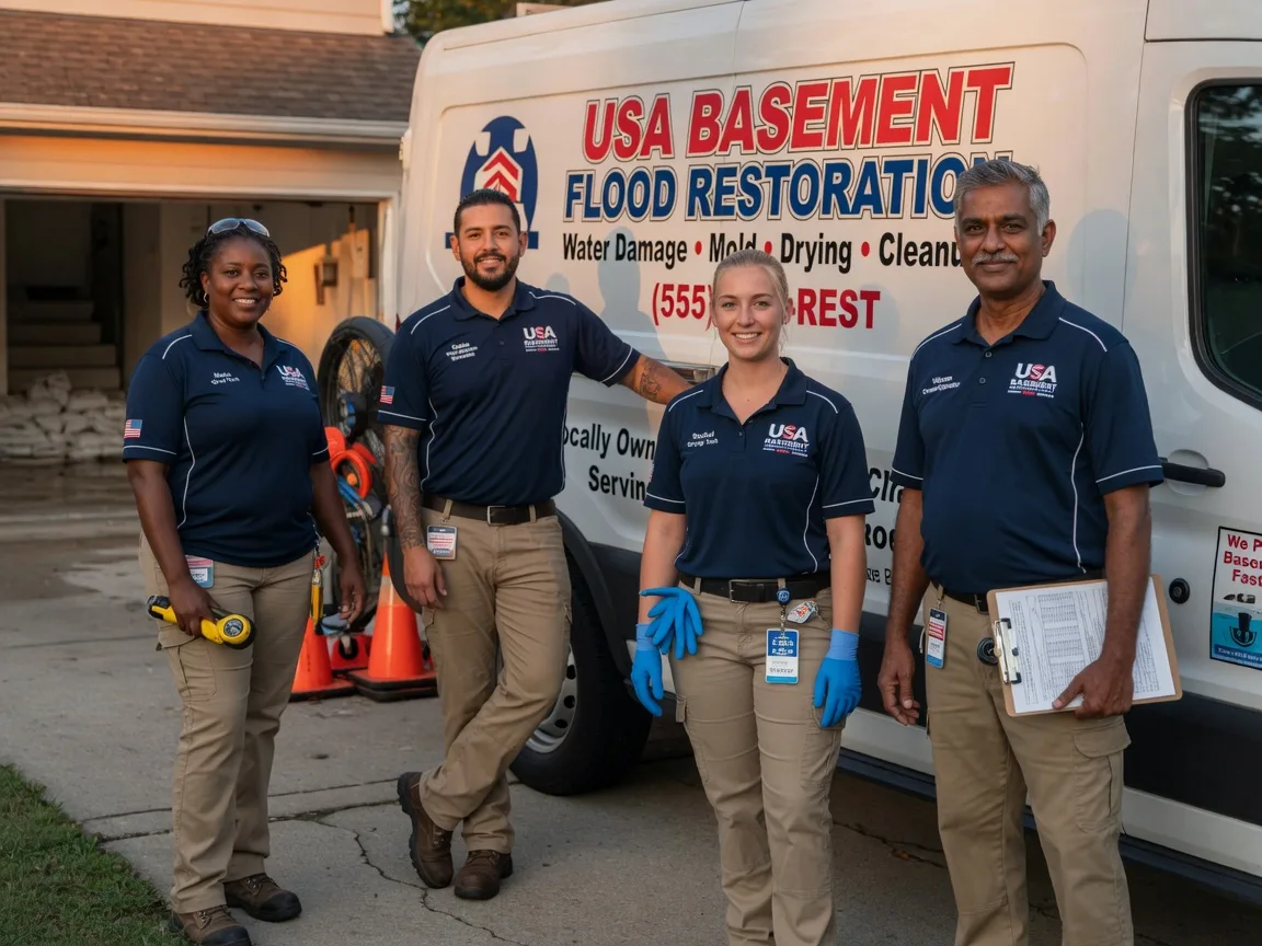 Basement Flood Cleanup company in Shade, OH